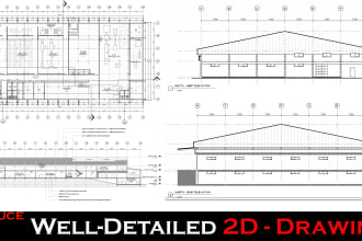 redraw floor plan, convert pdf to cad for real estate agents