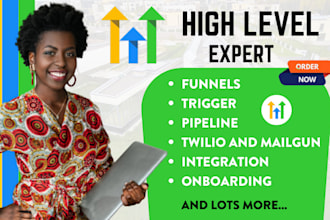 gohighlevel go high level sales funnels, go high level landing page website