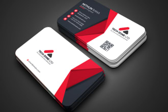 do professional luxury modern business card and visiting card design