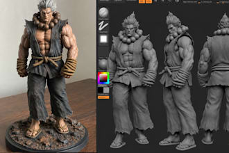 do cgi 3d character designing