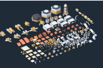 2d and 3d game assets