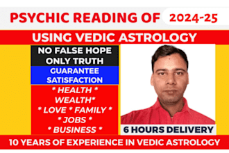 give a honest and accurate psychic reading of year 2023 by vedic astrology