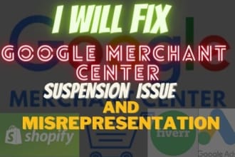 fix your google merchant canter suspension issue