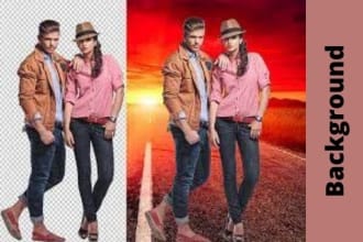 background removal or cut out images professionally