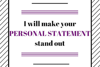 professionally edit your personal statement