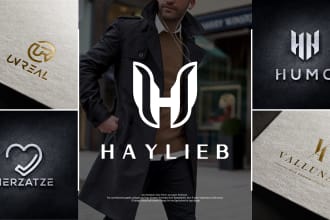do luxury beauty fashion and clothing  logo design