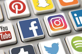 manage your social media on monthly basis