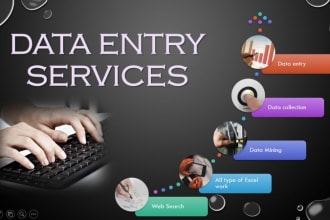 find email lists address, excel data entry, mining, scraping, virtual assistant