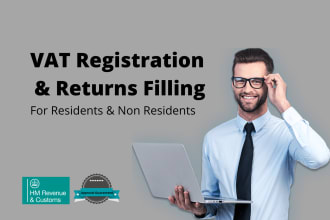 do vat registration as a UK accountant and file vat returns to hmrc