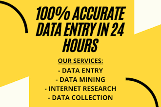 do fastest data entry, copypasting, and research in one day