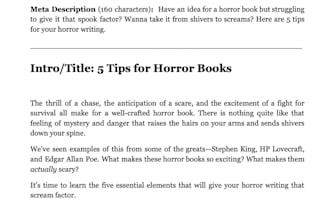 write a blog post