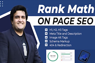 do wordpress rankmath seo with on page optimization and schema markup