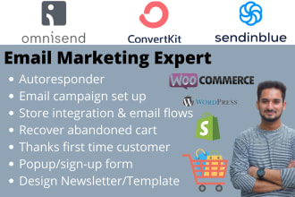 omnisend convertkit sendinblue integration automation popup