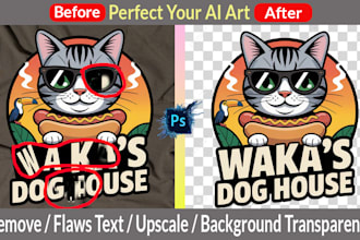 fix, edit, upscale, and correct your ai images in photoshop