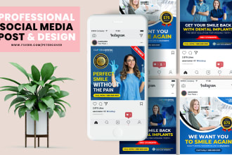 create engaging social media posts and social media designs