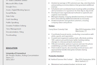 devise a resume that grabs recruiter attention
