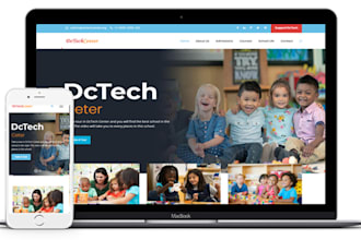 create professional primary school website