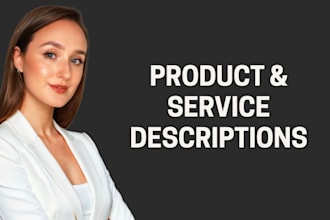 write irresistible SEO product descriptions