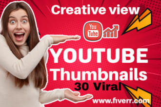 design amazing viral tub thumbnail image
