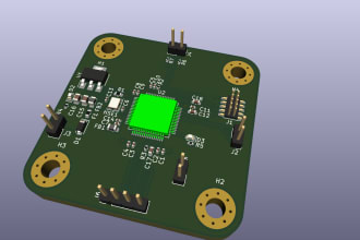 design a pcb layout and make schematic for your mcu module