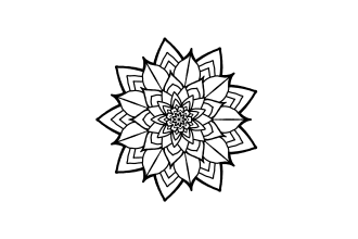 design 5 unique mandalas for your adult coloring book