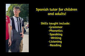 be your online spanish tutor