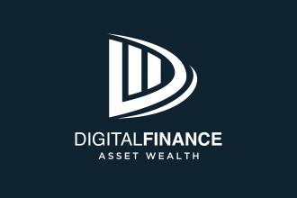 create modern minimalist logo luxury finance investment