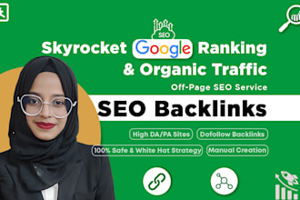 white hat high da dofollow backlinks for monthly SEO service