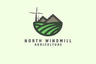 design farming logo in 1 day