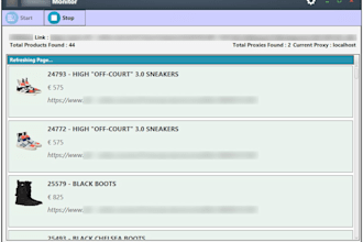 do any web scraping, web automation, web monitor project