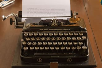 complete a creative writing assignment