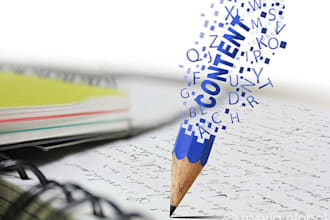 do content, blog writing in various subjects and give easy cooking lessons