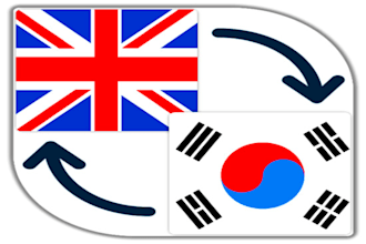 professionally translate from english to korean and korean to english