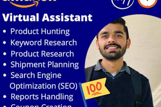 be your fba amazon virtual assistant
