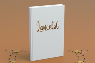 design an elegant book cover