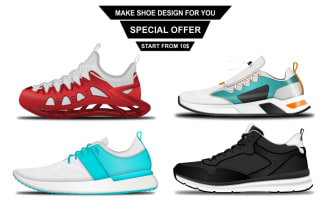 design your footwear, shoe, boot, sneakers, and make a tech pack for you