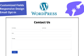 make and fix contact form in wordpress