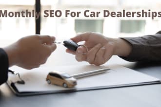 do monthly local SEO for car dealerships