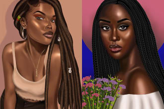do african american illustration or character design