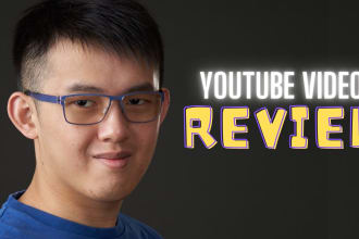watch and review your youtube video