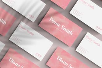 design a modern business card
