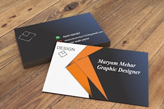design attractive bussiness cards