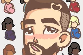 draw stylized protraits and fan art