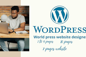 create a wordpress website