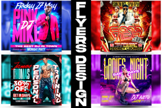 design a professional and eye catching flyer