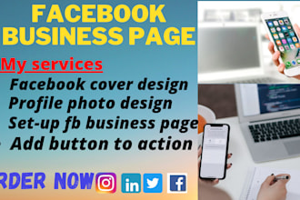 facebook business page creation, and fb fan page setup