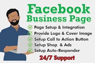 create your facebook business page , instagram