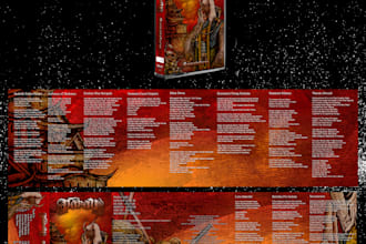 make layout cassette for your band album