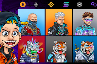 create high quality unique nft art