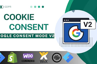 setup gdpr google cookie consent mode v2 with tag manager